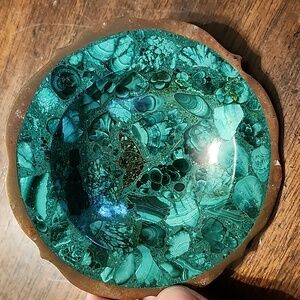Malachite Trinket Bowl